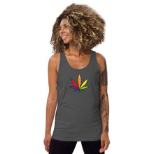 Load image into Gallery viewer, Cannabis Pride Unisex Tank Top