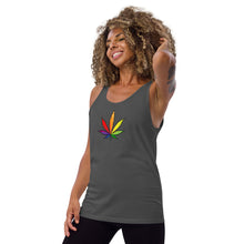 Load image into Gallery viewer, Cannabis Pride Unisex Tank Top