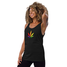 Load image into Gallery viewer, Cannabis Pride Unisex Tank Top