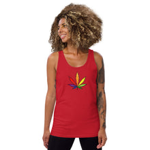 Load image into Gallery viewer, Cannabis Pride Unisex Tank Top
