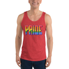 Load image into Gallery viewer, Tetrus Pride Men's Tank Top