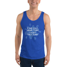 Load image into Gallery viewer, Hawk Tuah Men's Tank Top - White