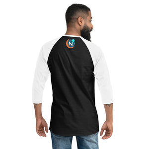 Nebulad Graphics 3/4 Sleeve Baseball Shirt