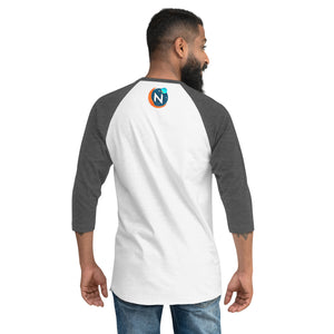 Nebulad Graphics 3/4 Sleeve Baseball Shirt