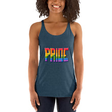 Load image into Gallery viewer, Women's Racerback Tetrus Pride Tank