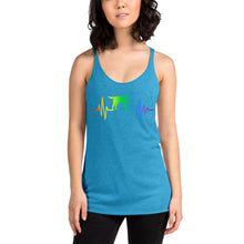 Load image into Gallery viewer, Women's Racerback Labrador Heartbeat Tank