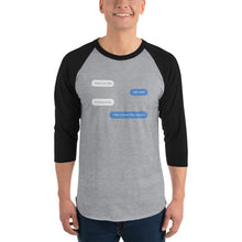 Load image into Gallery viewer, Drop Me a Pin 3/4 Baseball T-Shirt