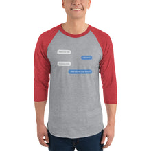 Load image into Gallery viewer, Drop Me a Pin 3/4 Baseball T-Shirt