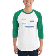 Load image into Gallery viewer, Drop Me a Pin 3/4 Baseball T-Shirt