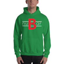 Load image into Gallery viewer, nuBar Original Logo Unisex Hoodie - White on Dark