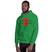 Load image into Gallery viewer, nuBar Original Logo Unisex Hoodie - Black on Light