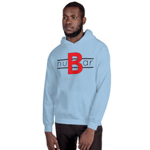 Load image into Gallery viewer, nuBar Original Logo Unisex Hoodie - Black on Light