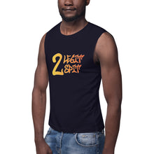 Load image into Gallery viewer, 2 Legit Orange Muscle Shirt