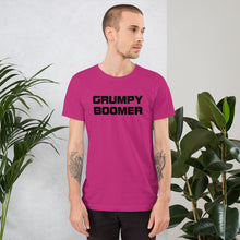 Load image into Gallery viewer, Grumpy Boomer Short Sleeve T-Shirt - Black on Light