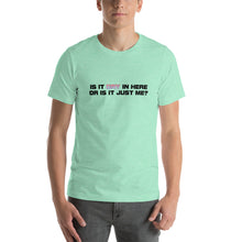 Load image into Gallery viewer, Gay in Here Short Sleeve T-Shirt - Black on Light