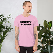 Load image into Gallery viewer, Grumpy Boomer Short Sleeve T-Shirt - Black on Light
