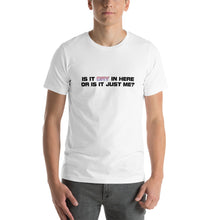 Load image into Gallery viewer, Gay in Here Short Sleeve T-Shirt - Black on Light