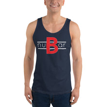 Load image into Gallery viewer, nuBar Original Logo Tank Top - White on Dark