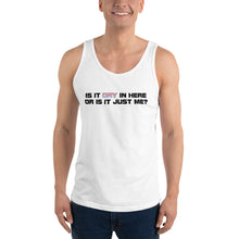 Load image into Gallery viewer, Gay in Here Tank Top - Black on Light