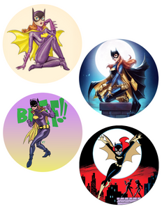 Superhero and Pop Culture Coasters (Sold as a Set of 4)