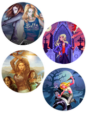 Load image into Gallery viewer, Superhero and Pop Culture Coasters (Sold as a Set of 4)
