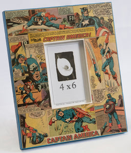 Small Superhero Collage Frame -  4" x 6"
