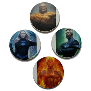 Comic Book Coasters (set of 4)