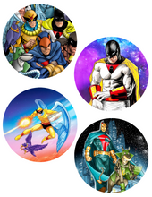 Load image into Gallery viewer, Superhero and Pop Culture Coasters (Sold as a Set of 4)
