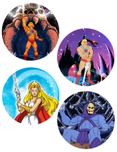 Load image into Gallery viewer, Superhero and Pop Culture Coasters (Sold as a Set of 4)
