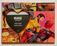 Load image into Gallery viewer, Superhero Collage Heart Frame - 6 1/2&quot; x 8 1/2&quot;
