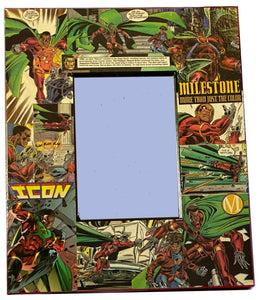 Large Superhero Collage Frame - 8" X 10"