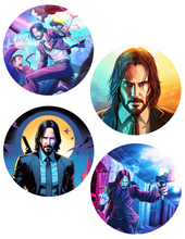 Load image into Gallery viewer, Superhero and Pop Culture Coasters (Sold as a Set of 4)
