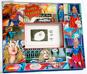 Small Superhero Collage Frame -  4" x 6"