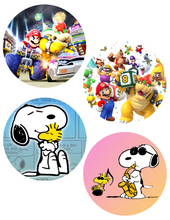Load image into Gallery viewer, Superhero and Pop Culture Coasters (Sold as a Set of 4)
