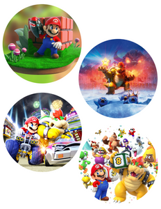Superhero and Pop Culture Coasters (Sold as a Set of 4)