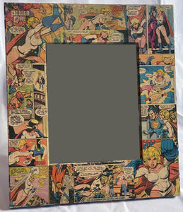 Large Superhero Collage Frame - 8" X 10"