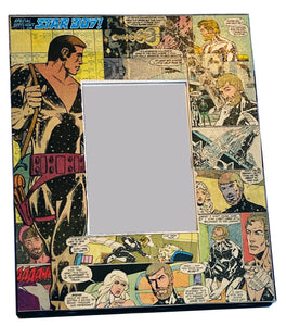 Large Superhero Collage Frame - 8" X 10"