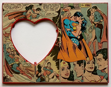 Load image into Gallery viewer, Superhero Collage Heart Frame - 6 1/2&quot; x 8 1/2&quot;
