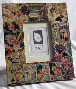 Medium Superhero Collage Frame - 5" X 7"
