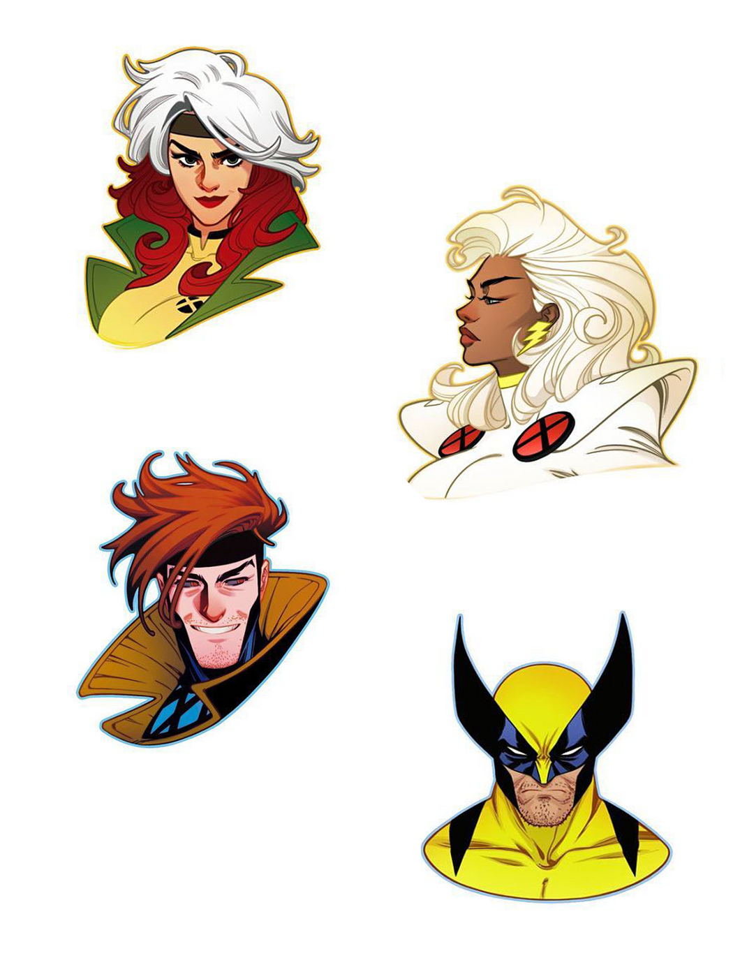 Superhero and Pop Culture Coasters (Sold as a Set of 4)
