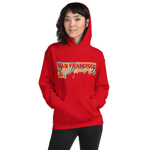 Psychedelic San Fran Unisex Hoodie