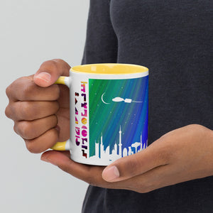 30th Century Metropolis Mug with Color Inside