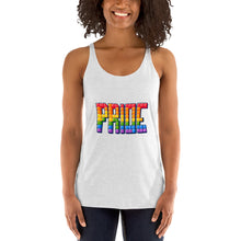 Load image into Gallery viewer, Women&#39;s Racerback Tetrus Pride Tank
