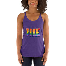 Load image into Gallery viewer, Women&#39;s Racerback Tetrus Pride Tank
