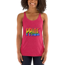 Load image into Gallery viewer, Women&#39;s Racerback Tetrus Pride Tank
