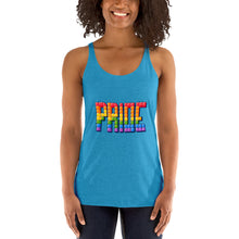 Load image into Gallery viewer, Women&#39;s Racerback Tetrus Pride Tank
