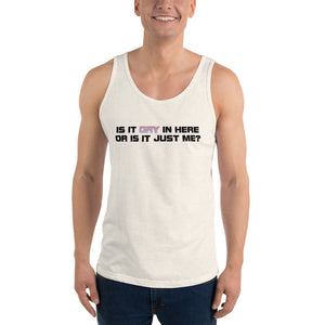 Gay in Here Tank Top - Black on Light