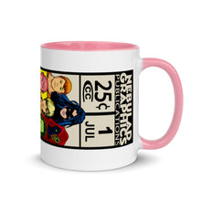 Load image into Gallery viewer, NGP Time Trippers Issue 1 Mug with Color Inside
